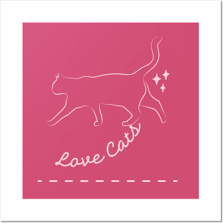 Love Cats Posters and Art